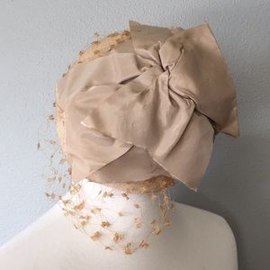 Vintage 1940’s hat with attached veil